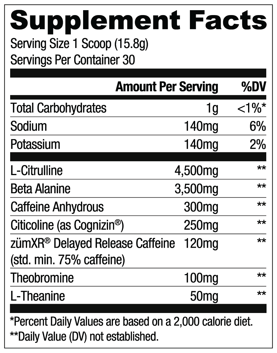 Loaded Pre Sour Punch® Sour Green Apple - RYSE Supplements
