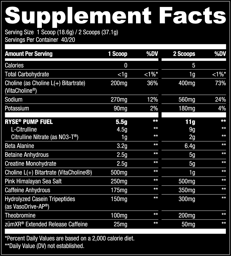 Godzilla Pre-Workout | RYSE Supps Cherry Limeade - RYSE Supplements