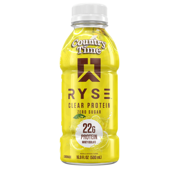 Clear Whey RTD Protein (12 Pack) Island Pineapple Protein Drink - RYSE Supplements