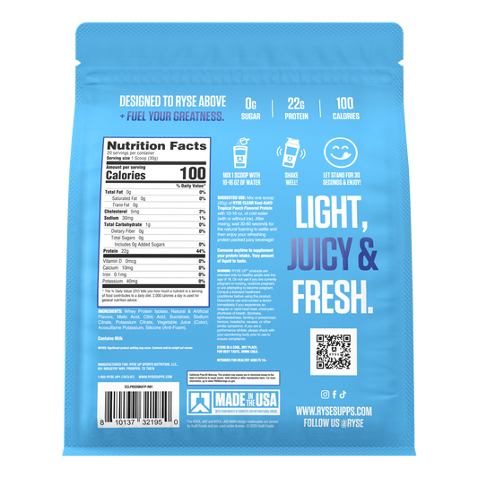 Clear Protein Kool-Aid™ Tropical Punch - RYSE Supplements