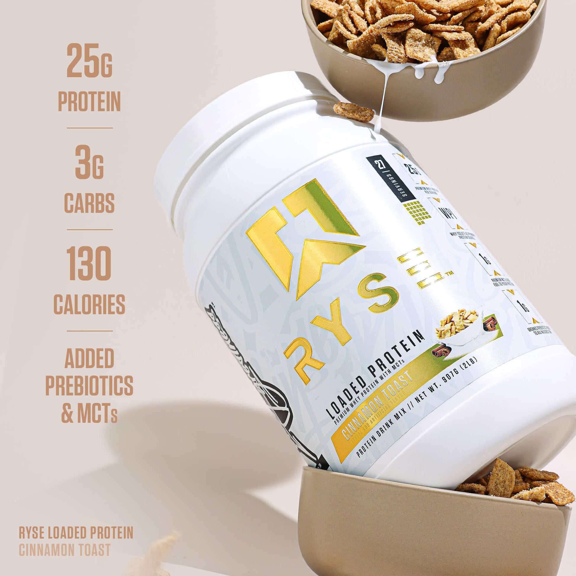 Loaded Protein Cinnamon Toast - RYSE Supplements