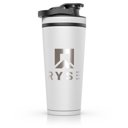 RYSE x Ice Shaker White - RYSE Supplements