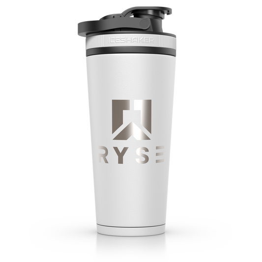 RYSE x Ice Shaker White - RYSE Supplements