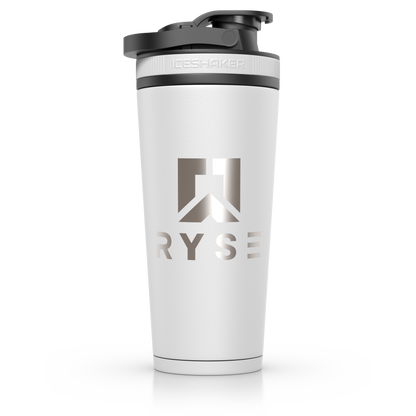RYSE x Ice Shaker White - RYSE Supplements