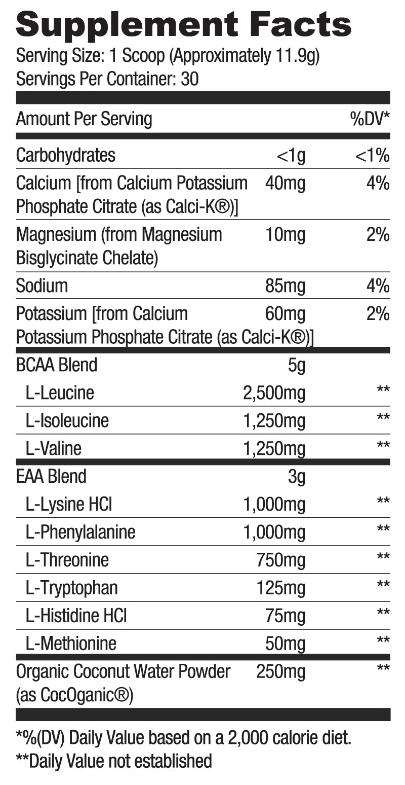 BCAA + EAA Peach Mango Tea - RYSE Supplements