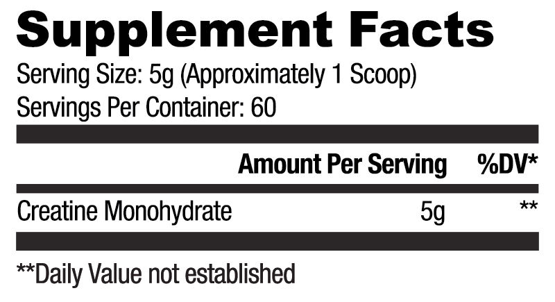 Creatine Monohydrate Unflavored - RYSE Supplements