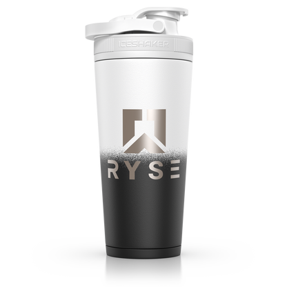 RYSE x Ice Shaker Black & White - RYSE Supplements