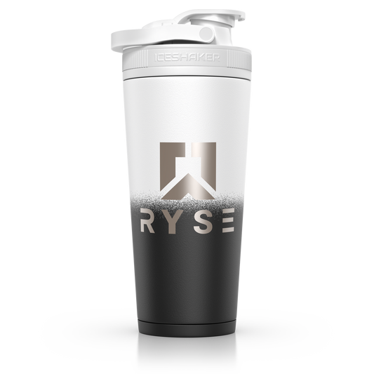 RYSE x Ice Shaker Black & White - RYSE Supplements
