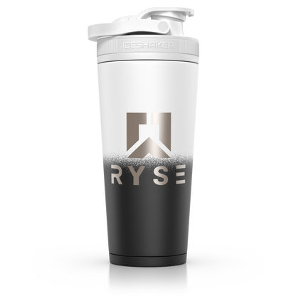 RYSE x Ice Shaker Black & White - RYSE Supplements