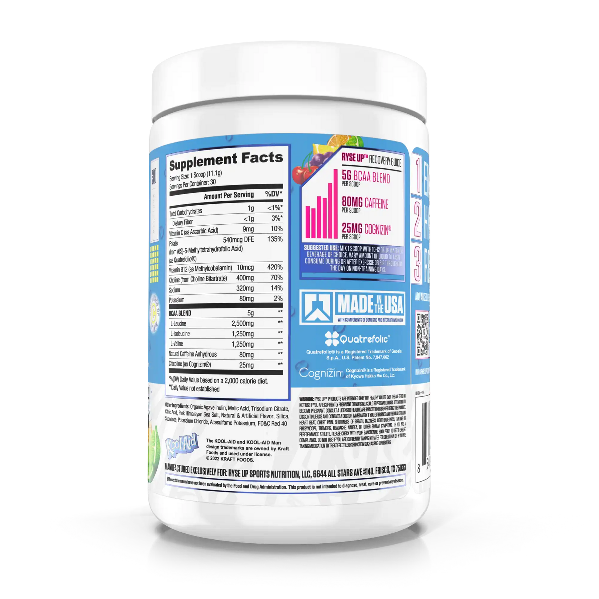 BCAA Focus Kool-Aid™ Tropical Punch - RYSE Supplements