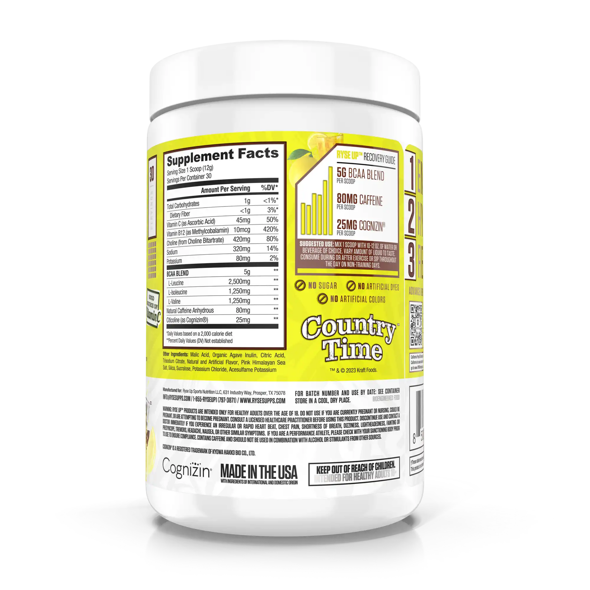 BCAA Focus Country Time™ Lemonade - RYSE Supplements