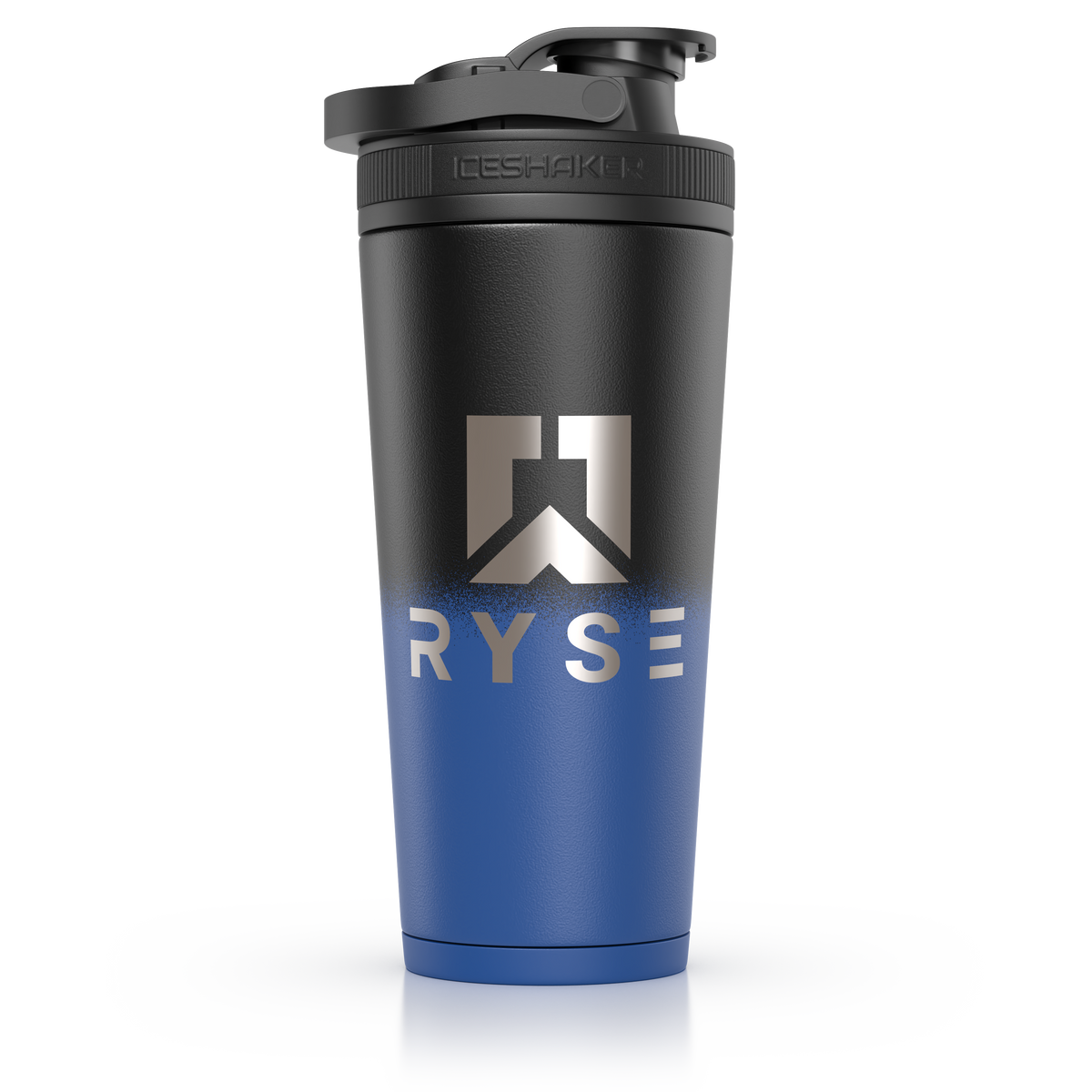 RYSE x Ice Shaker Black & Blue - RYSE Supplements