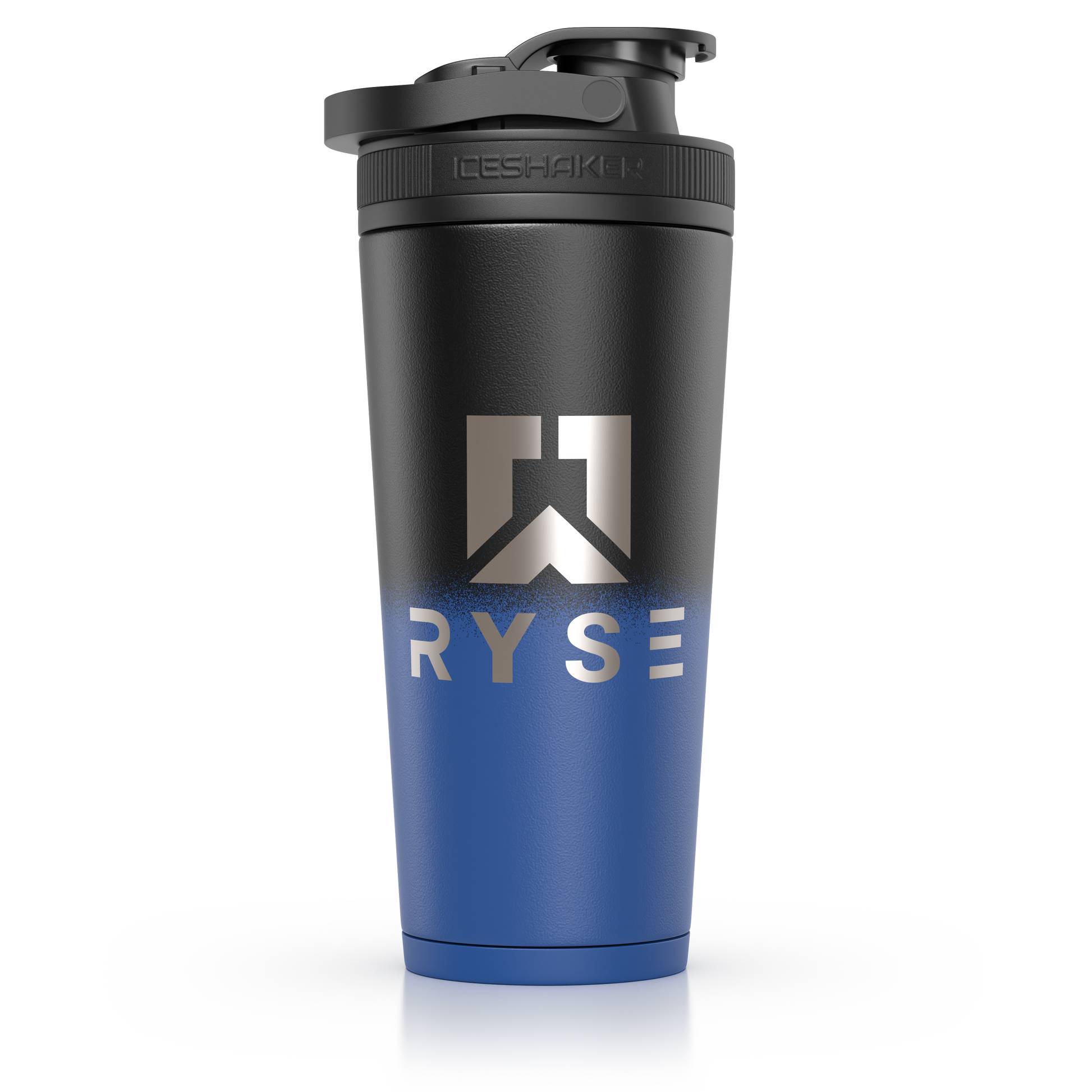RYSE x Ice Shaker Black & Blue - RYSE Supplements