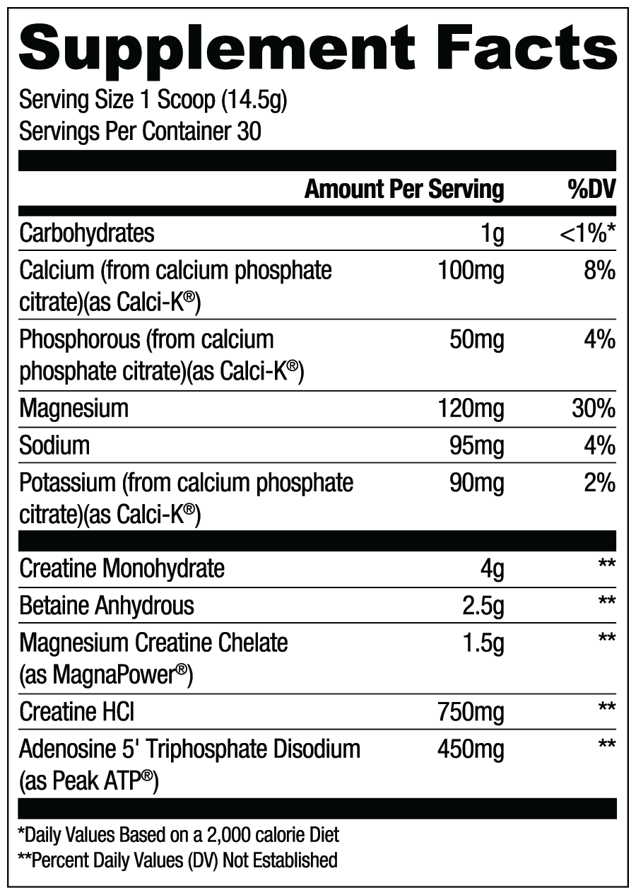 Loaded Creatine Electric Lemonade - RYSE Supplements