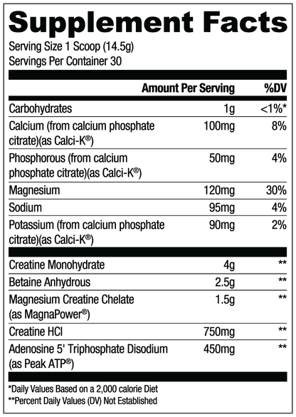 Loaded Creatine Electric Lemonade - RYSE Supplements