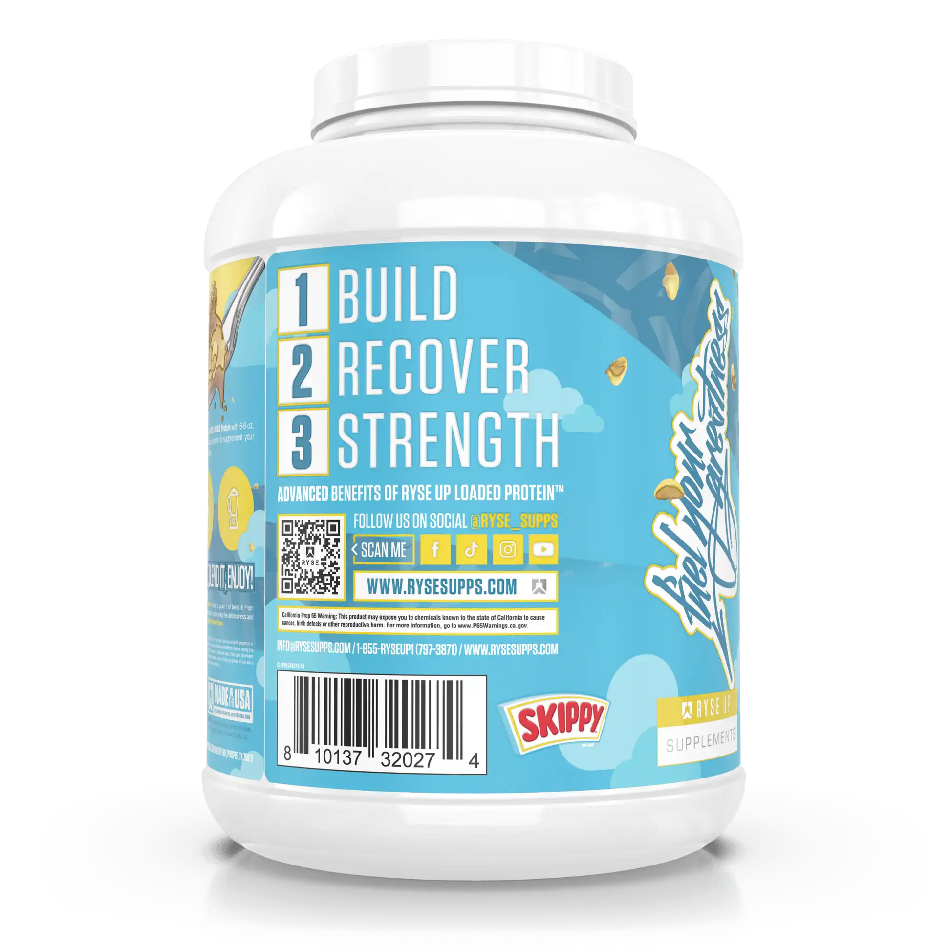 Loaded Protein Skippy® Peanut Butter Flavor - RYSE Supplements