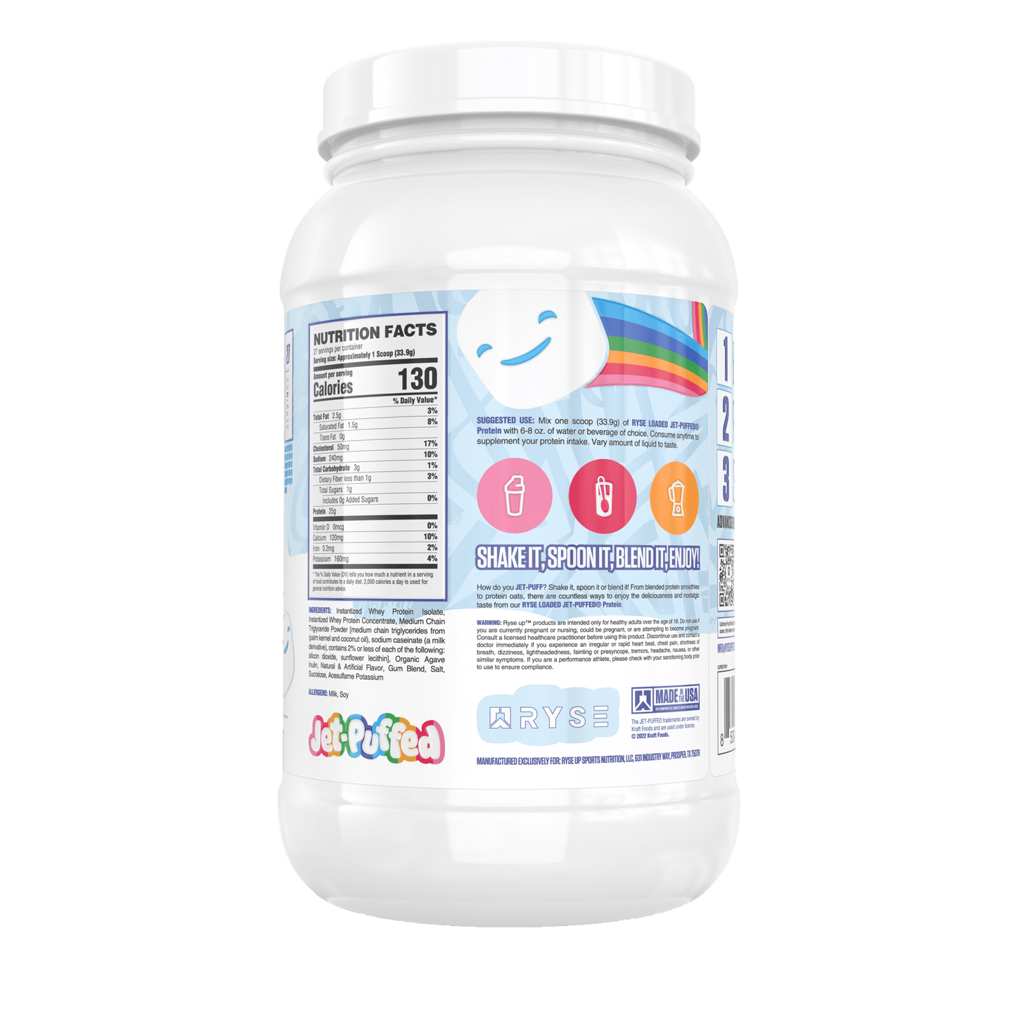 Loaded Protein Jet-Puffed™ Marshmallow - RYSE Supplements