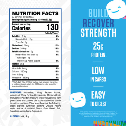 Loaded Protein Jet-Puffed™ Marshmallow - RYSE Supplements