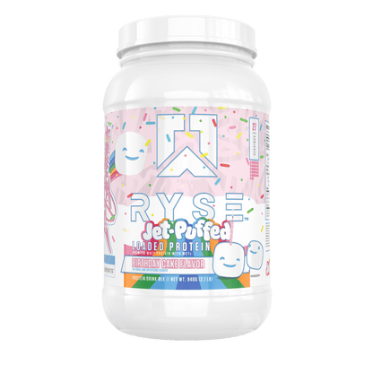 Loaded Protein Jet-Puffed™ Birthday Cake - RYSE Supplements