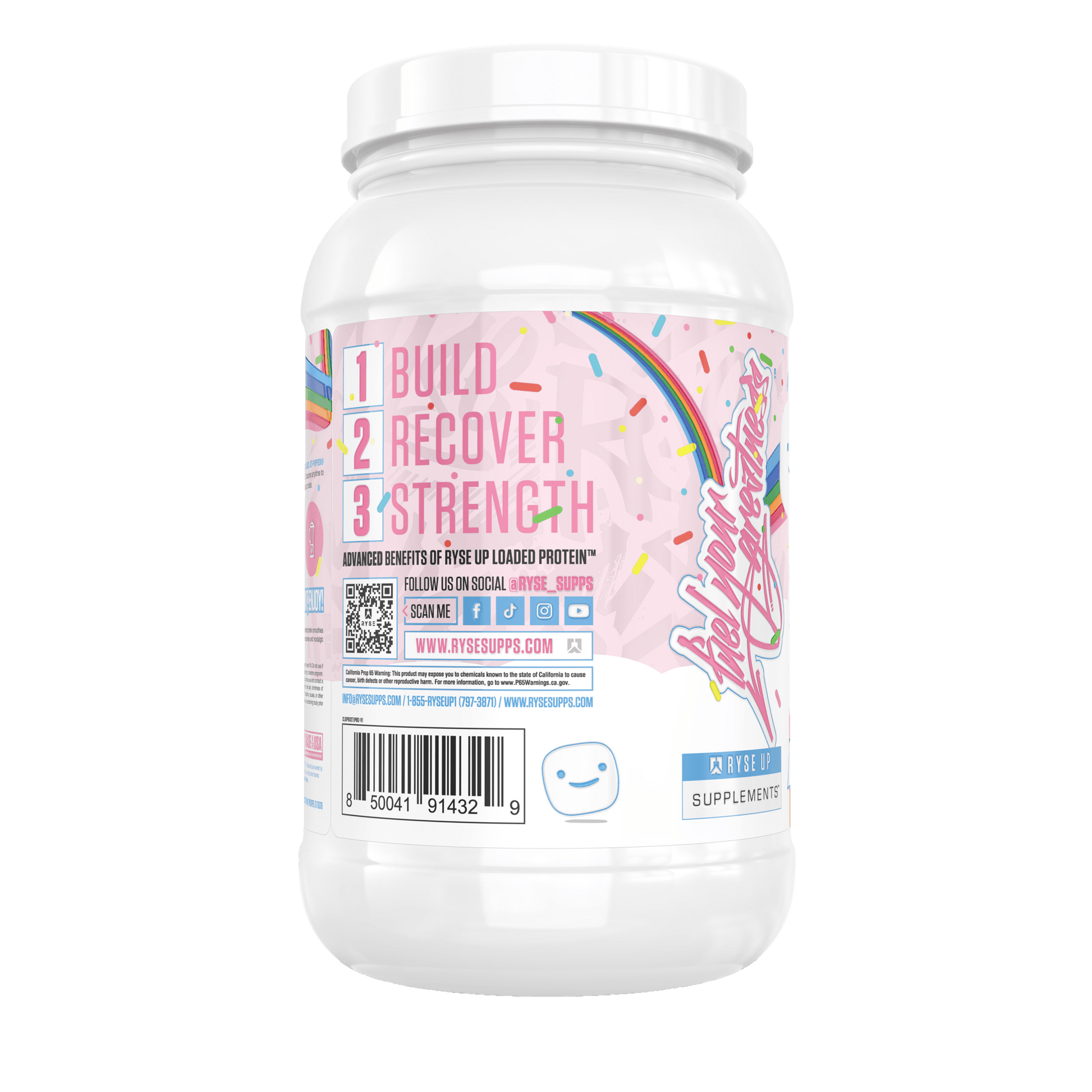 Loaded Protein Jet-Puffed™ Birthday Cake - RYSE Supplements
