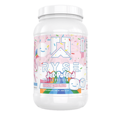 Loaded Protein Jet-Puffed™ Birthday Cake - RYSE Supplements