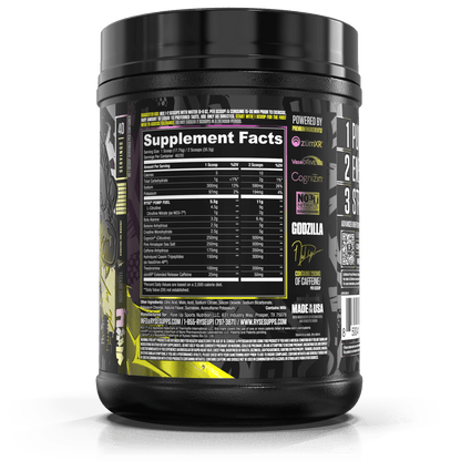 Godzilla Pre-Workout | RYSE Supps Blackberry Lemonade - RYSE Supplements
