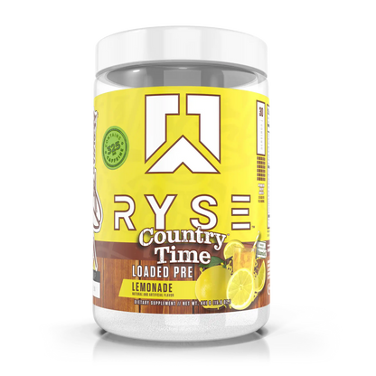 Loaded Pre Country Time™ Lemonade - RYSE Supplements