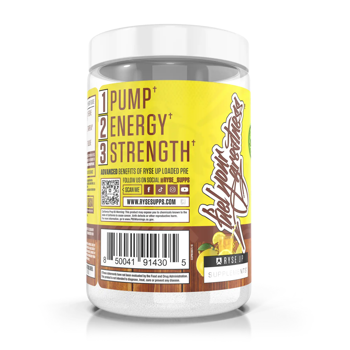 Loaded Pre Country Time™ Lemonade - RYSE Supplements