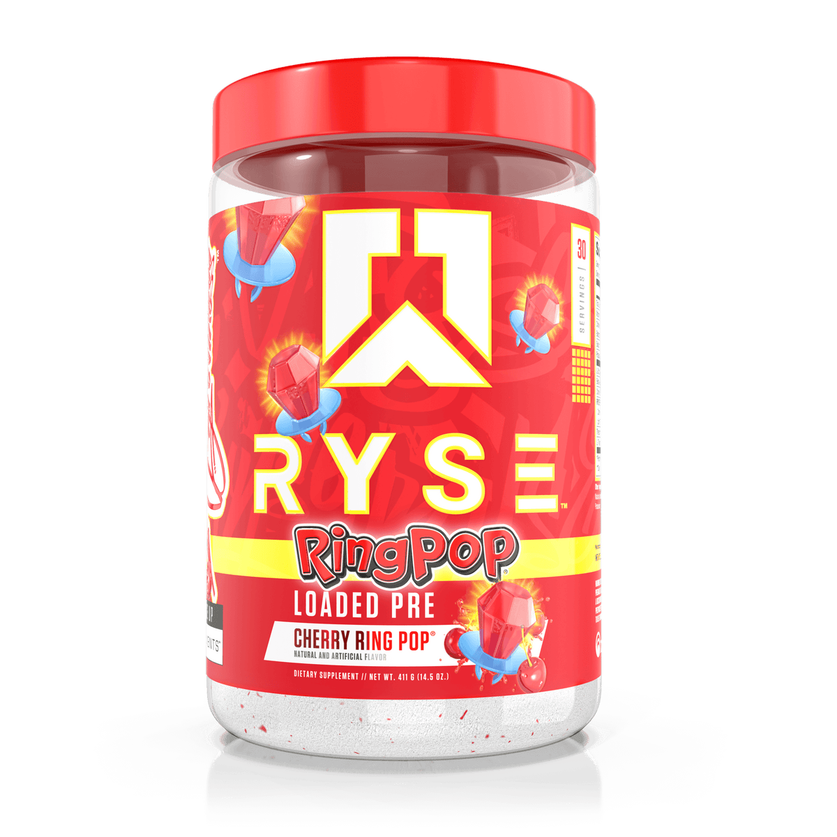 Loaded Pre Ring Pop® Cherry - RYSE Supplements