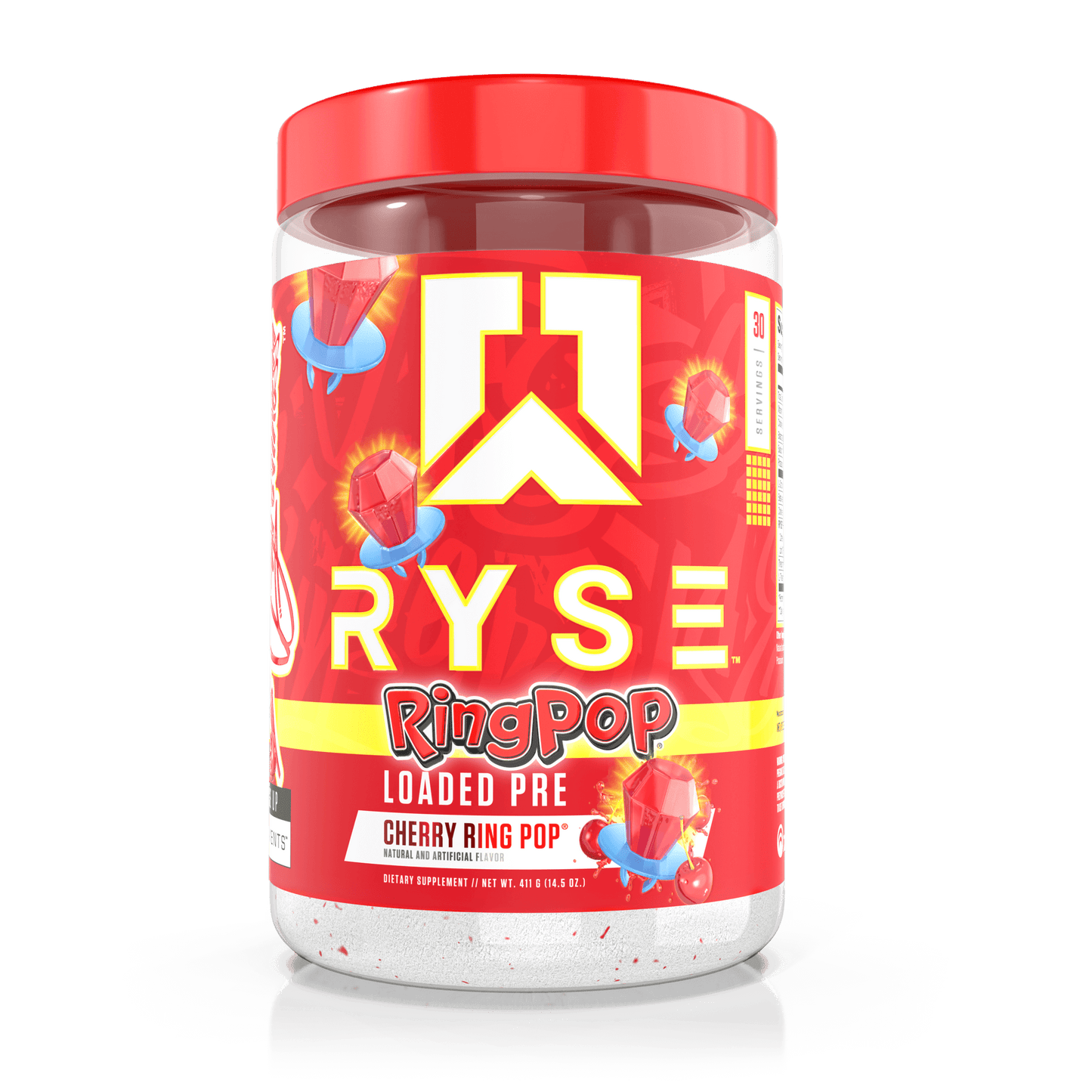 Loaded Pre Ring Pop® Cherry - RYSE Supplements