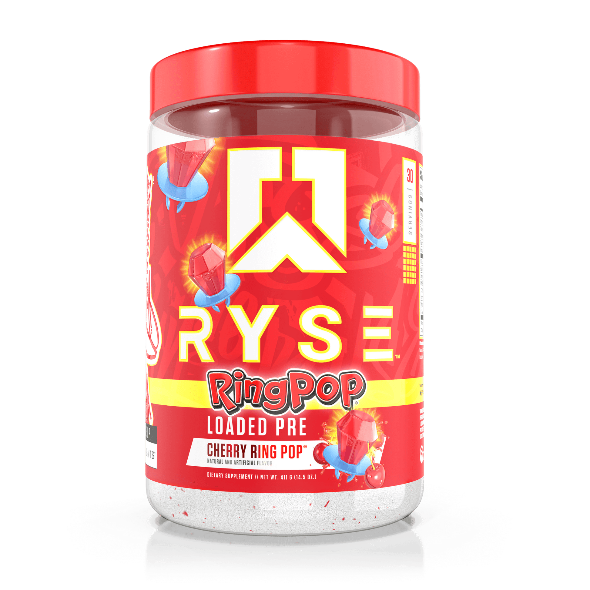 Loaded Pre Ring Pop® Cherry - RYSE Supplements