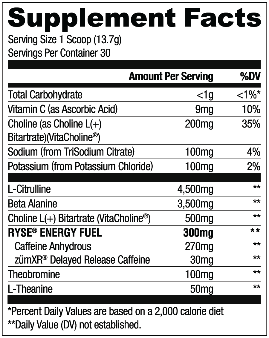 Loaded Pre Ring Pop® Cherry - RYSE Supplements