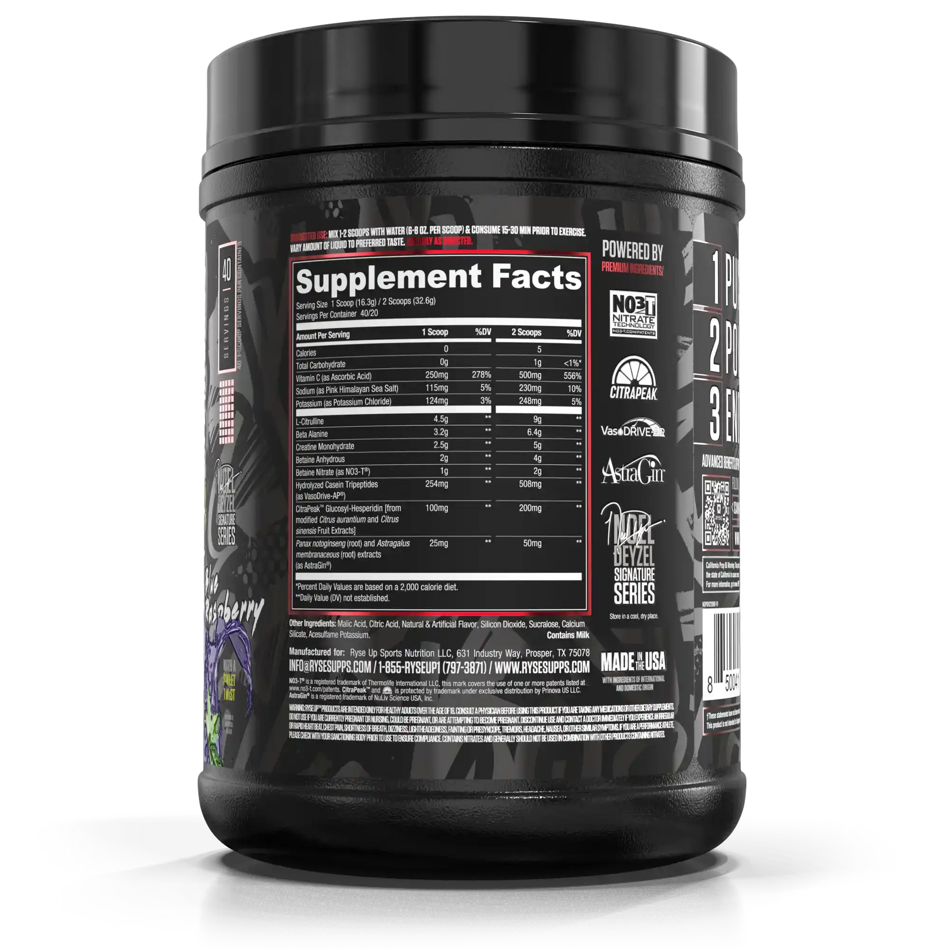 Pump Daddy v2 Blue Raspberry - RYSE Supplements