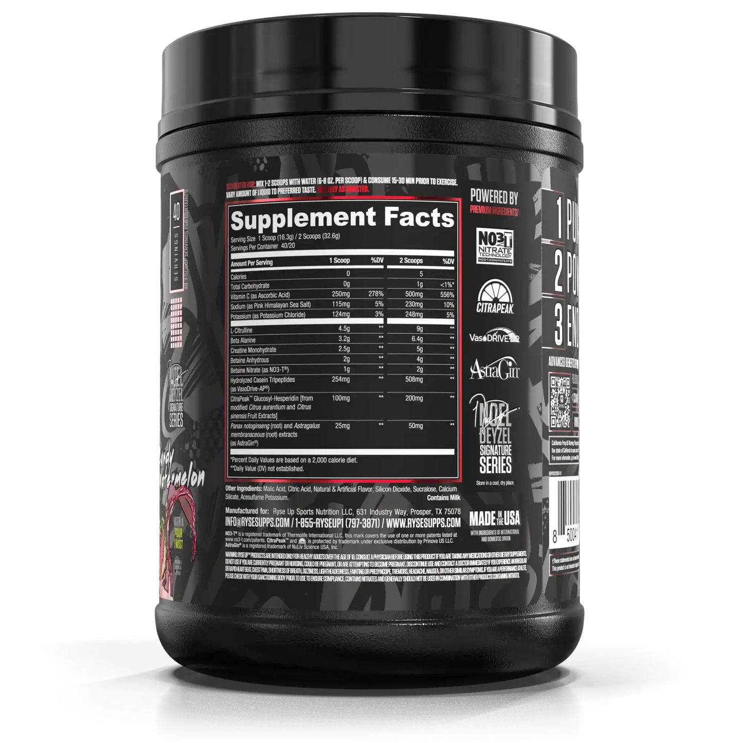Pump Daddy v2 Candy Watermelon - RYSE Supplements