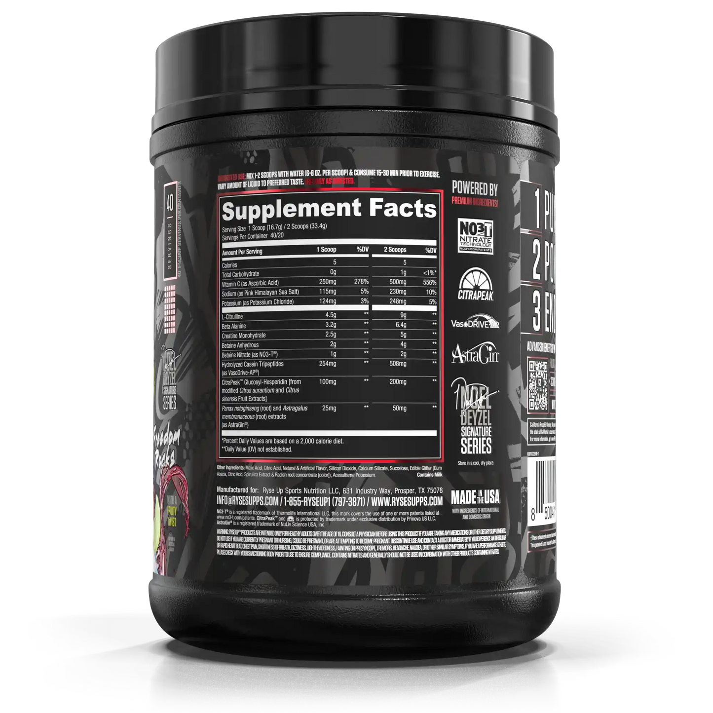 Pump Daddy v2 Freedom Rocks - RYSE Supplements