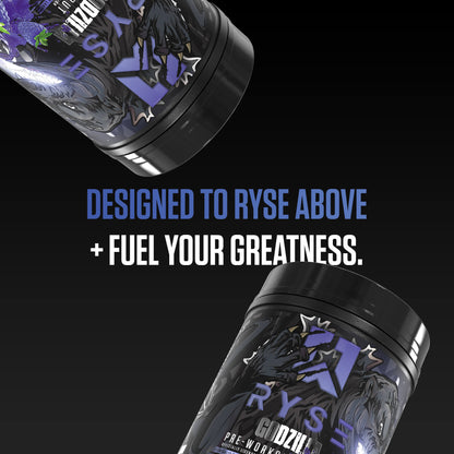 Godzilla Pre-Workout | RYSE Supps Blue Raspberry - RYSE Supplements