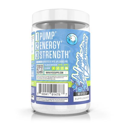 Loaded Pre Sour Punch® Sour Blue Raz - RYSE Supplements