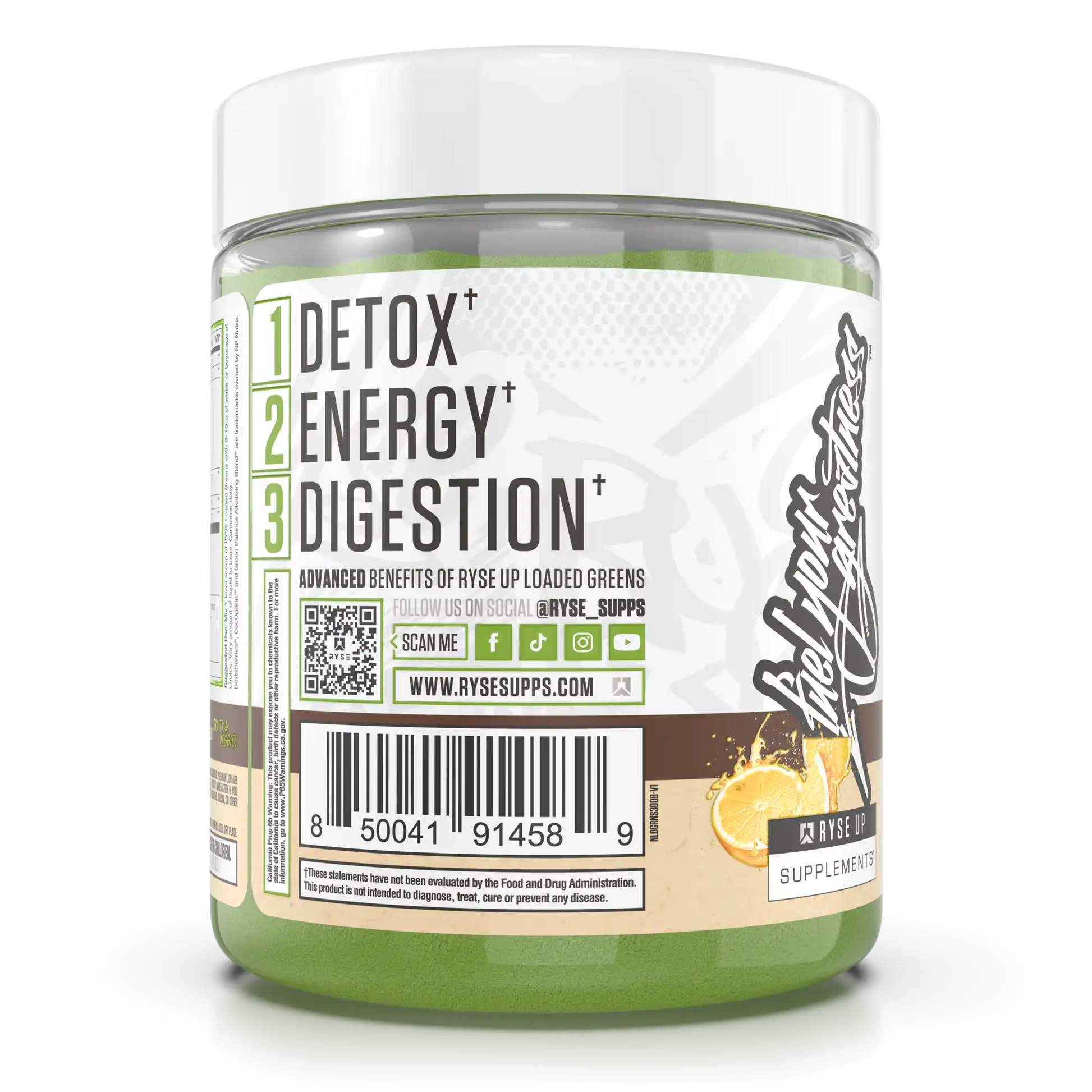 Loaded Greens Orange Burst - RYSE Supplements