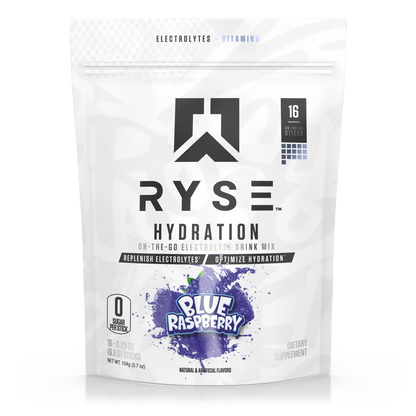 Hydration Sticks Blue Raspberry - RYSE Supplements