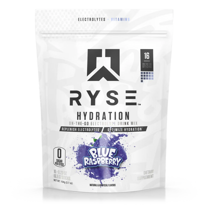 Hydration Sticks Blue Raspberry - RYSE Supplements