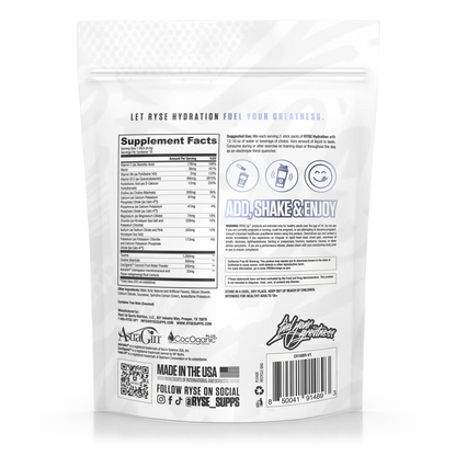 Hydration Sticks Blue Raspberry - RYSE Supplements