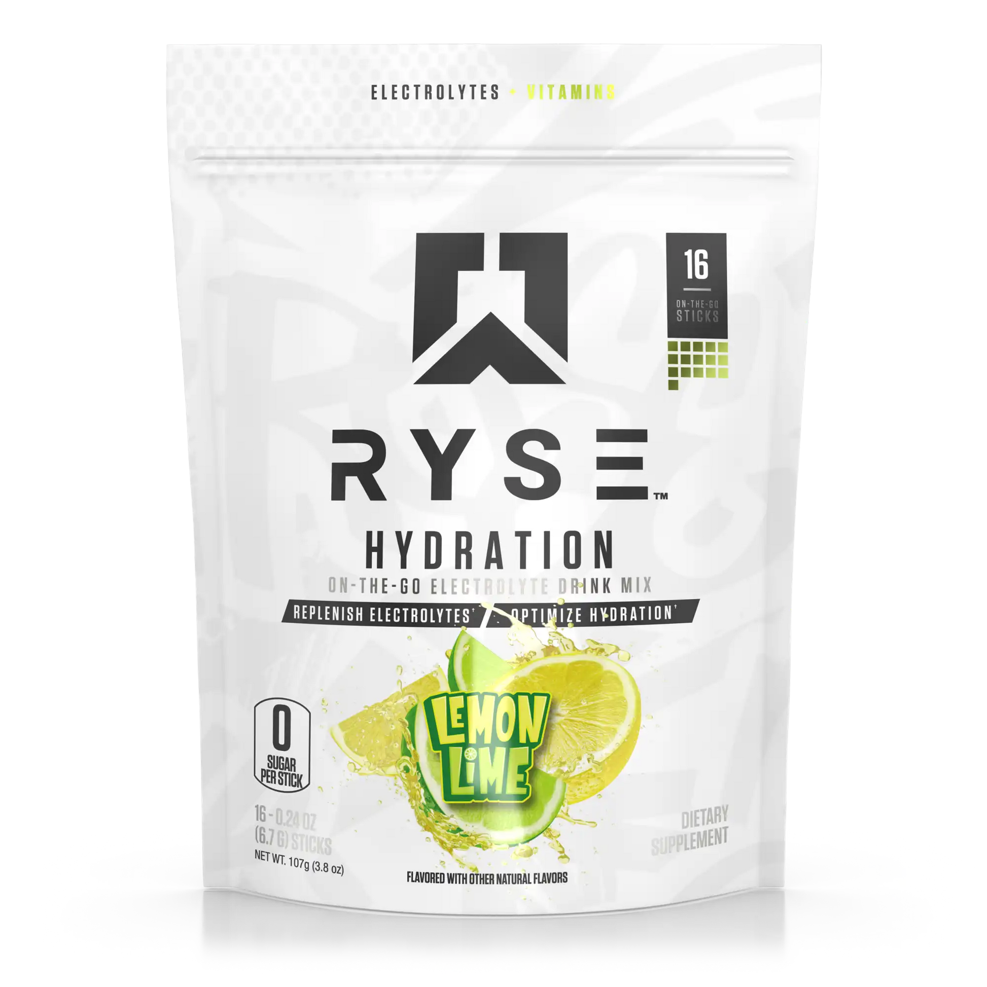 Hydration Sticks Lemon Lime - RYSE Supplements