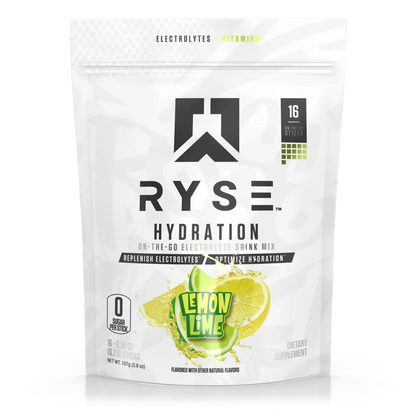 Hydration Sticks Lemon Lime - RYSE Supplements