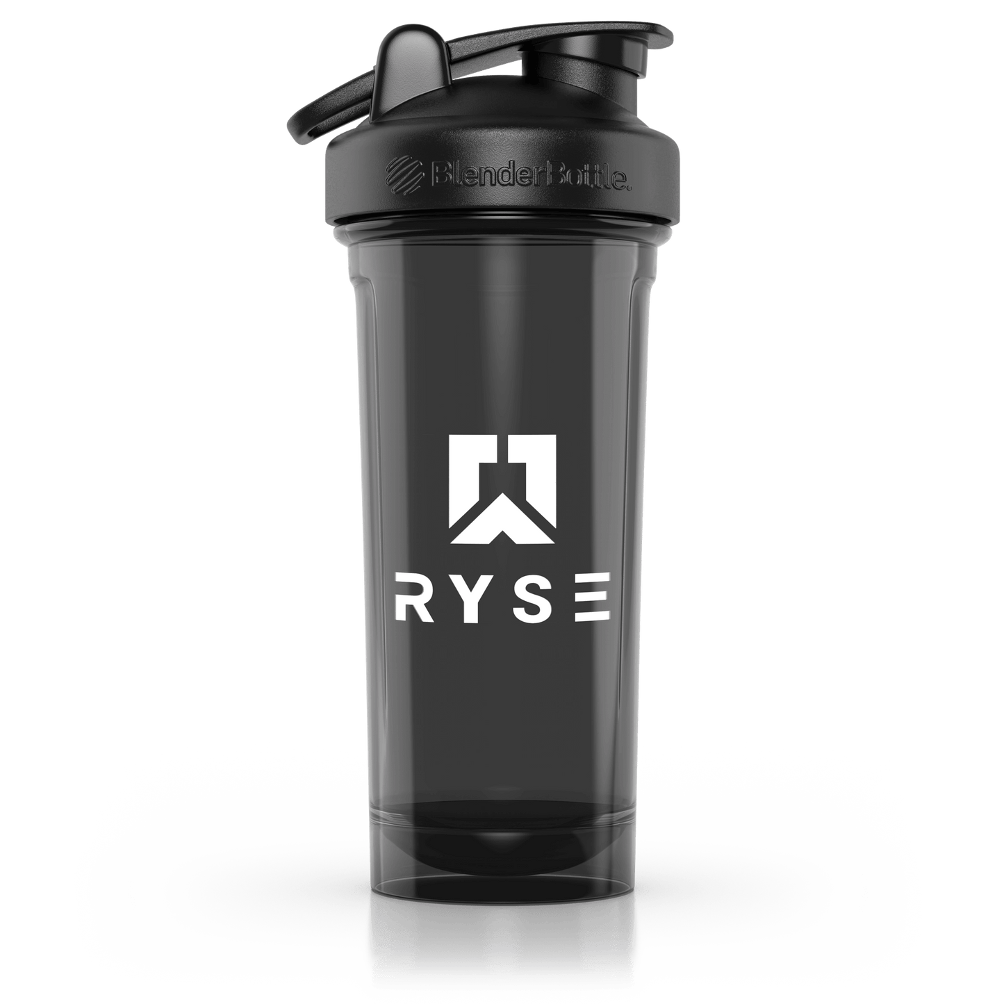 RYSE x Blender Bottle Black Clear / Box Logo (28oz) - RYSE Supplements