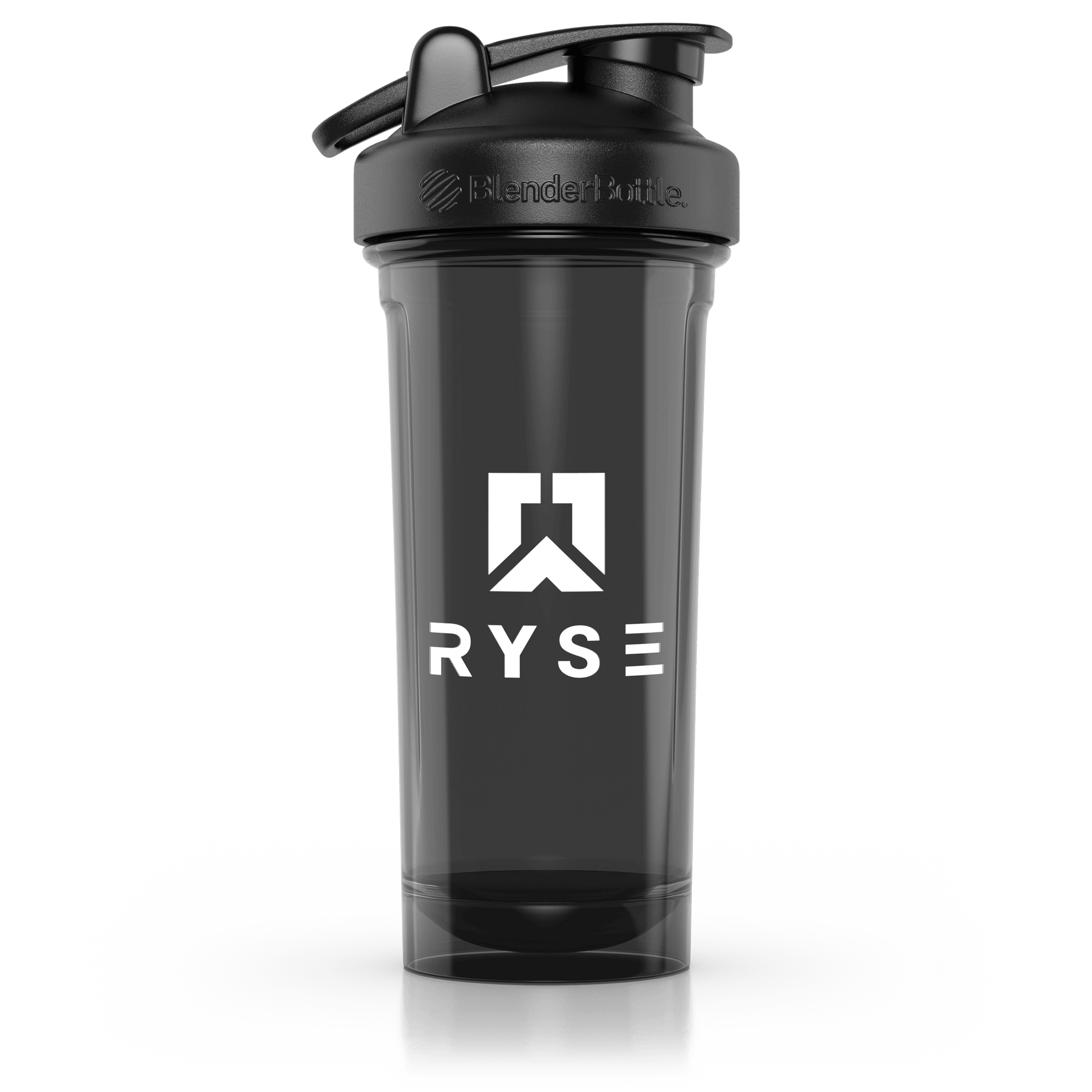 RYSE x Blender Bottle Black Clear / Box Logo (28oz) - RYSE Supplements