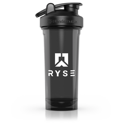 RYSE x Blender Bottle Black Clear / Box Logo (28oz) - RYSE Supplements