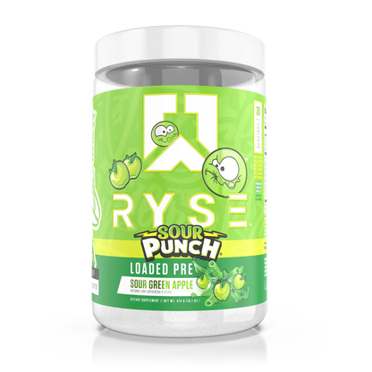 Loaded Pre Sour Punch® Sour Green Apple - RYSE Supplements