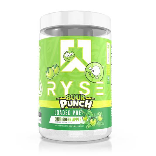 Loaded Pre Sour Punch® Sour Green Apple - RYSE Supplements