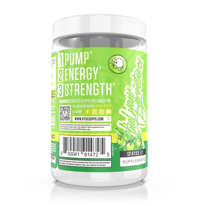 Loaded Pre Sour Punch® Sour Green Apple - RYSE Supplements