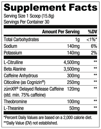Loaded Pre Sour Punch® Sour Green Apple - RYSE Supplements